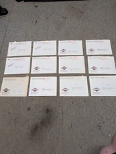Briggs & Stratton Engine Microfiche Cards Dealer Parts Catalog Manual