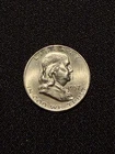1957 D Benjamin Franklin Half Dollar Coin 50 Cent Liberty USA Rare 50c