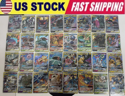 #ad Pokemon S Chinese TAG TEAM GX Lot 32 pieces Sunamp;Moon RR US Stock No Custom Fee $299.99