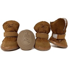 Dog Boots 4-Pack, Anti-Slip Paw Protectors for Small Dogs, Chihuahua Yorkie P...