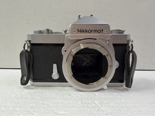 Nikon Nikkormat FT 35mm SLR Film Camera Body Battery Tested