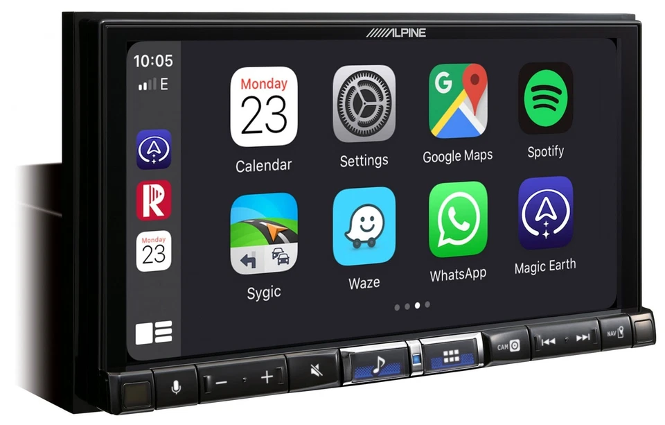 Alpine 2DIN DAB USB MP3 Bluetooth Autoradio für Mercedes B- A-Klasse 04-12 schwa - Bild 2 von 4