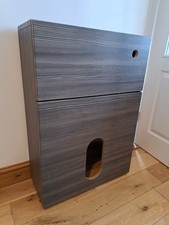 Vermont Grey Avola Concealed Wc Unit