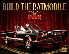 FANHOME BUILD THE 1966 BATMOBILE TV SERIES BATMAN CAR 1/8 SCALE FULL KIT 120 set