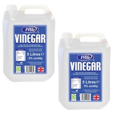 Very Strong White Vinegar Cleaning Limescale Stain Patio 5L X 2 / 10Litres 1.03 per litre