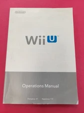 Nintendo Wii U Operations Manual + French and Spanish Quick Start Guides