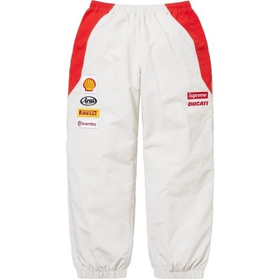 Supreme Ducati Track Pant Light Grey Men s XL Brand New