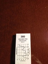 GAM Color 380 Golden Tan Lighting Gel Filter Sheet 20" x 24"