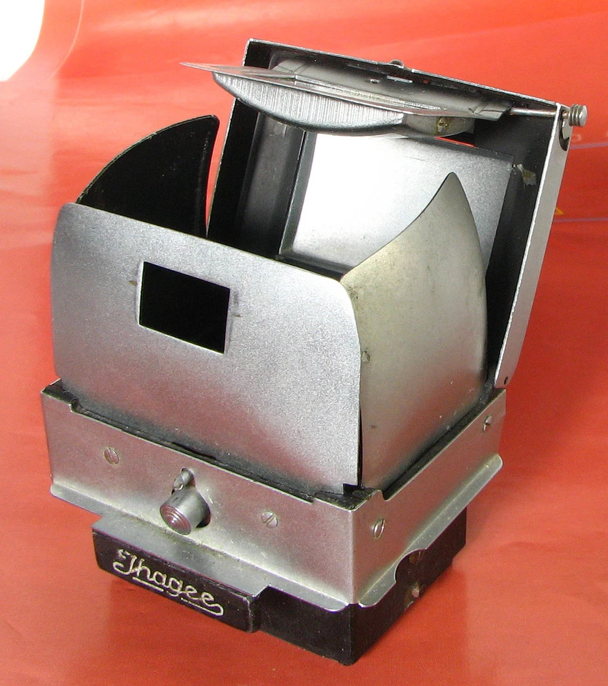 Buscador/visor de nivel de cintura Ihagee WLF de colección con pantalla de enfoque y lupa Foto 4 de 4