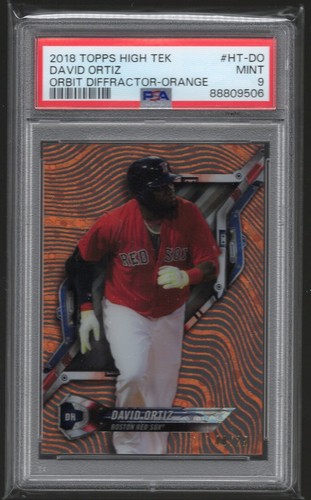 DAVID ORTIZ 2018 Topps High Tek Orange # /25 PSA 9 Pop 1 (none higher!)