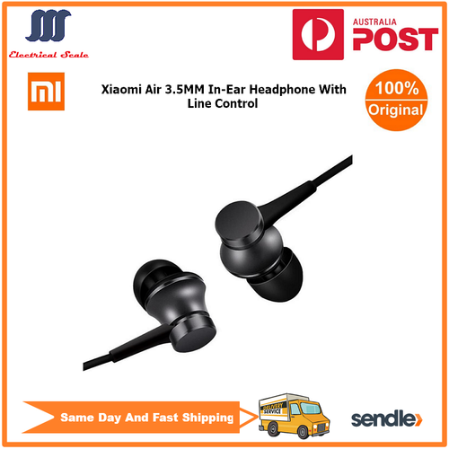 Original Xiaomi Air 3.5MM Bass In-Ear Sport Headphone-Black - Picture 2 of 5