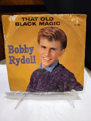 Rock & Roll 45 & Picture Sleeve - Bobby Rydell  - That Old Black Magic  -  1961