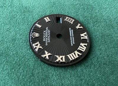 Authentic Rolex Datejust 26mm 179174 Ladies Black Sundust Dial