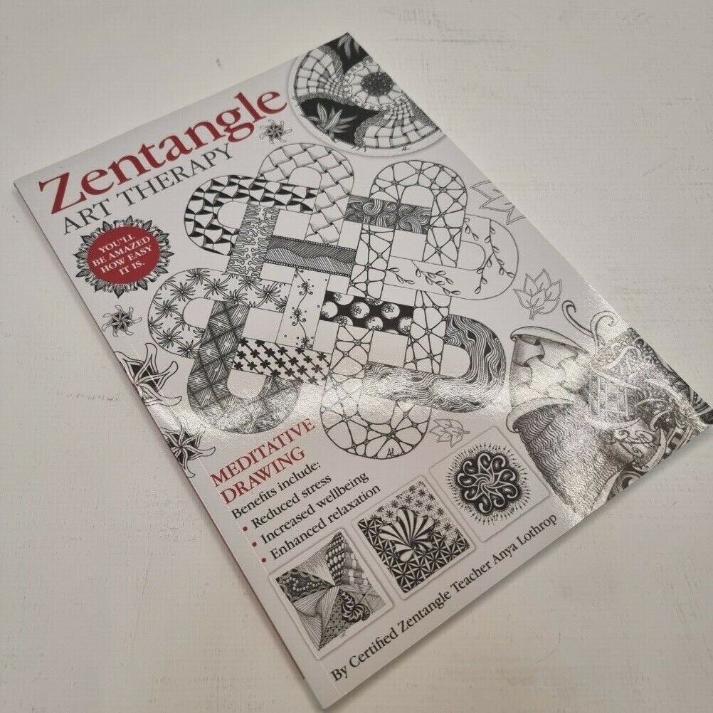 Zentangle Art Therapy by Anya Lothrop (2015, Trade Paperback) - Image 2