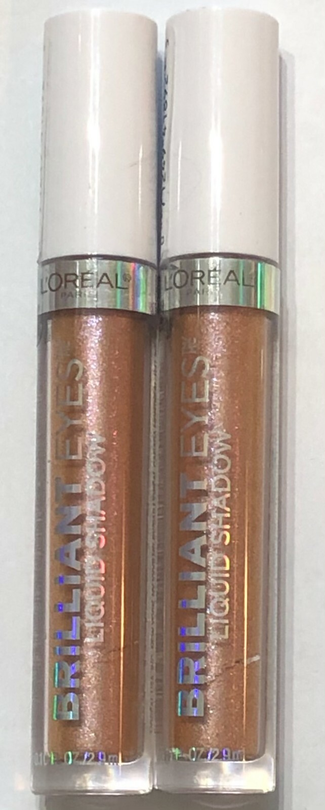 Жидкие тени для век Loreal Brilliant Eyes, 485 Метеорный поток, 2 упаковки