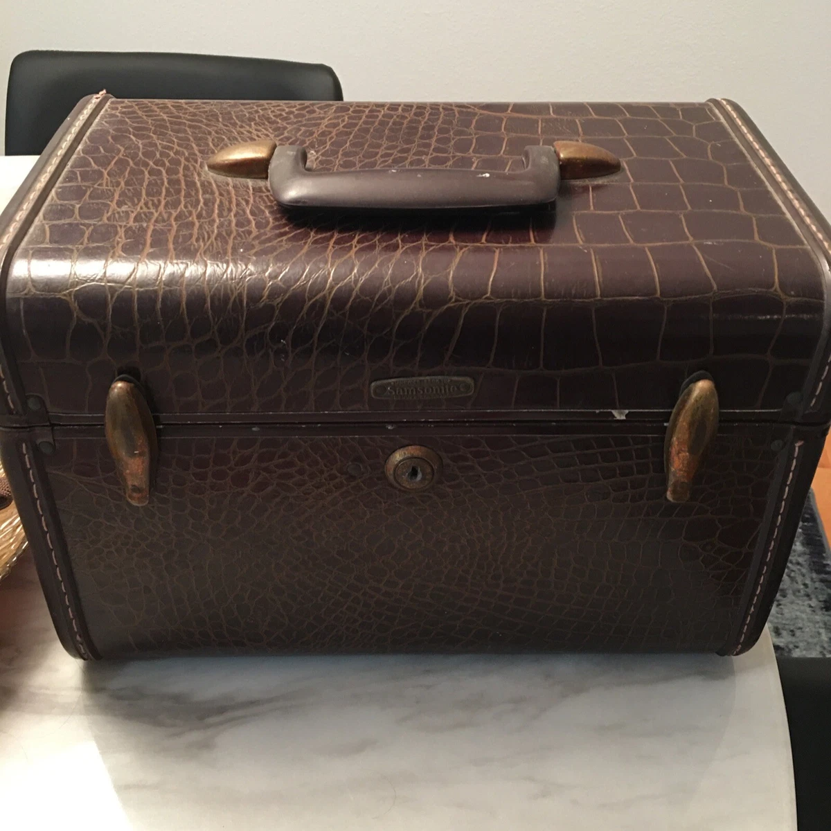 Vintage samsonite sales vanity case