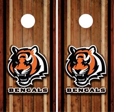 Cincinnati Bengals Cornhole Board Vinyl Sticker Decal Skin Wrap Decor VZ720