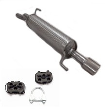 Auspuff Endschalldämpfer  Alfa Romeo Mito Fliessheck 955AX + Montagesatz