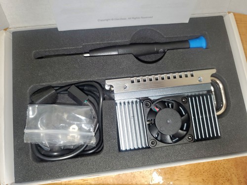 ElecGear M.2 2280 SSD Cooler, EL-80X PWM Cooling Fan + Heat Pipe + Solid... - Bild 6 von 6