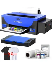 DTF Printer A3 L1800 Transfer Printing Machine T-Shirt Direct to Film Printer wi