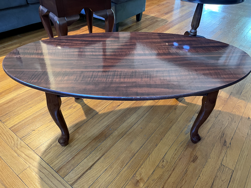 Vintage wooden coffee table | eBay