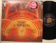The Mills Brothers Lp Merry Christmas On Mca - Vg++ / Vg++ (Saw Cut; In Shrink)