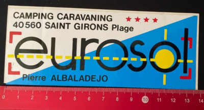 Aufkleber/Sticker: Camping Caravaning Saint Girons Plage - eurosol (30041616)