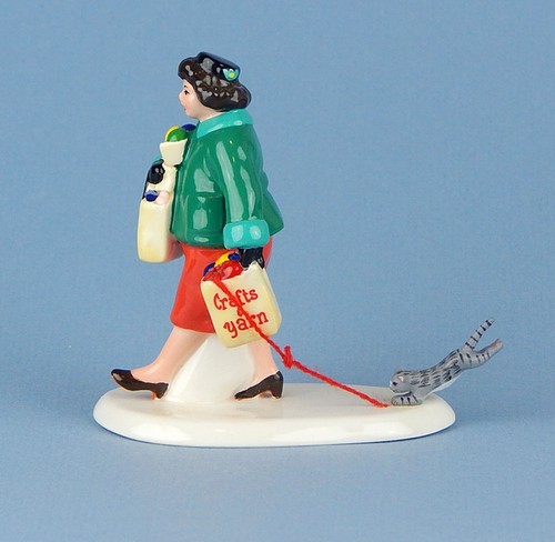 Dept 56 Snow Village Accessory: KITTEN WANTS NEW MITTENS, MINT Condition! - Picture 2 of 4