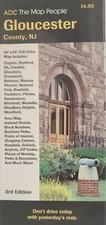 ADC Gloucester County Map New Jersey 3rd Ed. (Original ADC Drafting!)