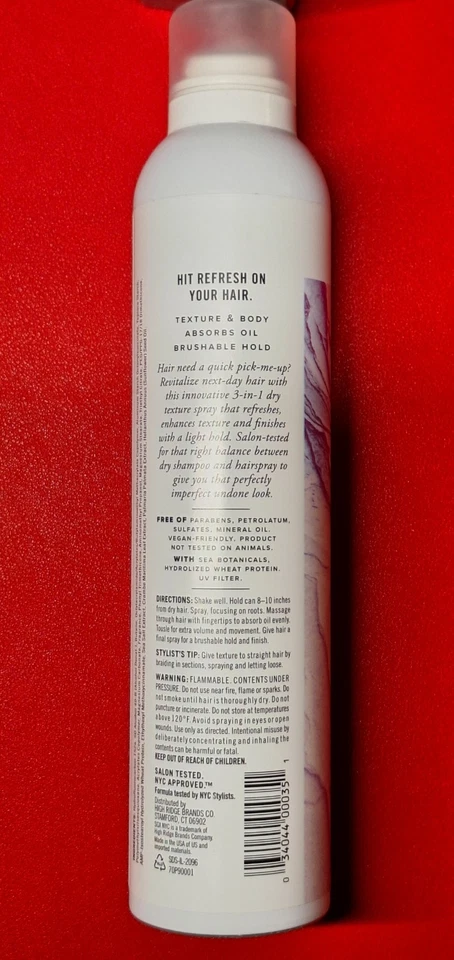 SGX NYC Salon Grafix The Do-It-All 3 en 1 spray de textura seca, 6,5 oz, EE. UU. - NUEVO Foto 2 de 3