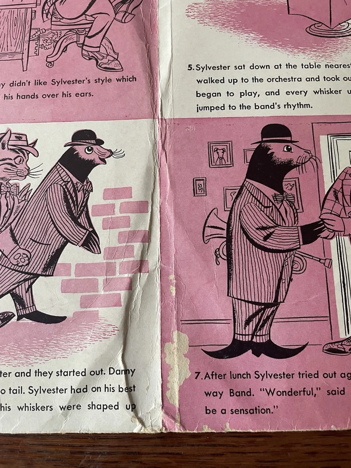 Vingtage Vinyl Record - Sylvester the Seal - By Eddie Mayehoff - 78 rpm Jazz - Image 4 of 4