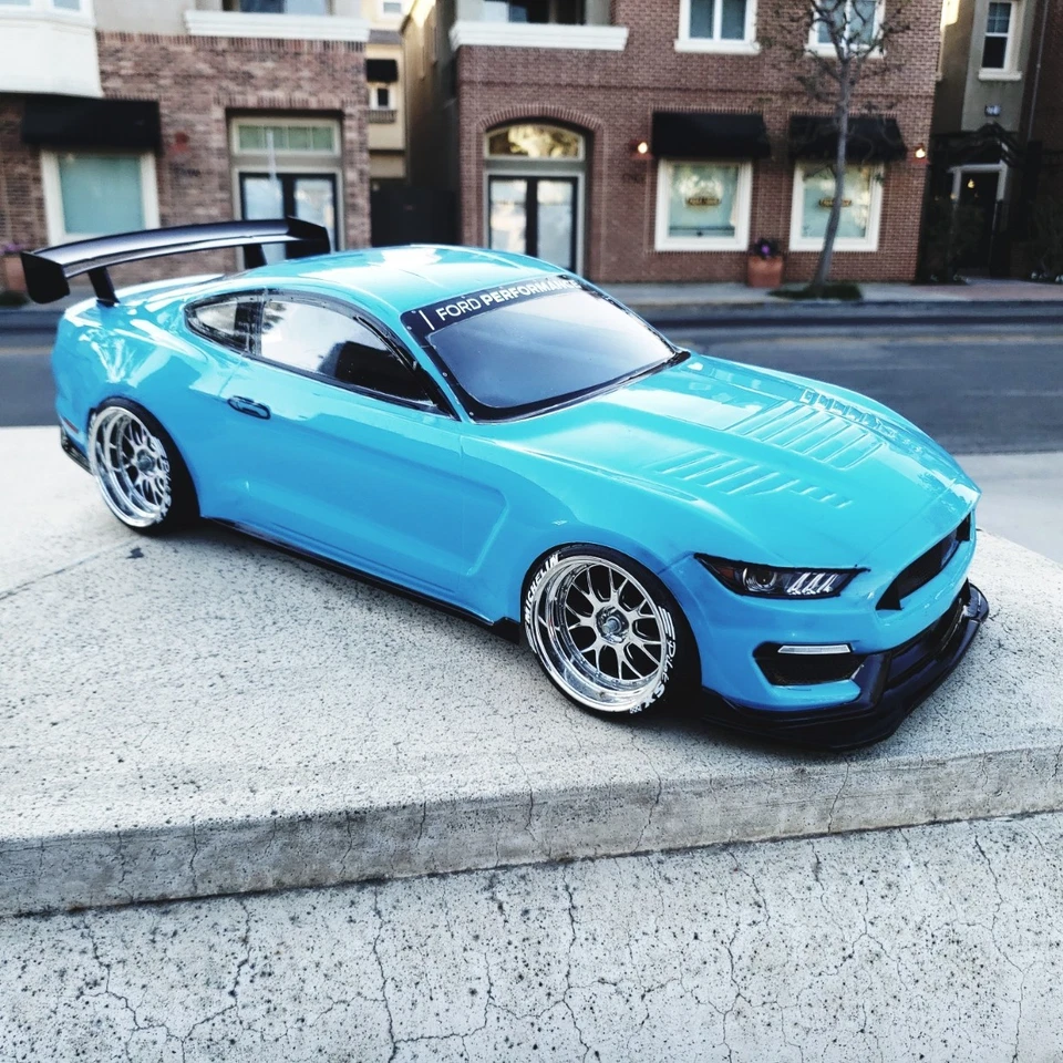 1/10 Custom Paint MUSTANG GT4 4Tec-2 drift DC10 HPI YD2 MST TT02 Body Only - Image 4 of 4