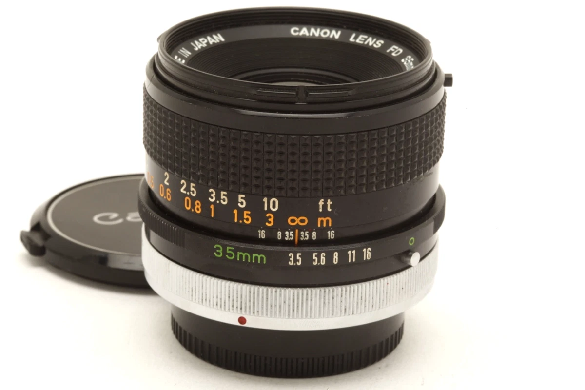 Canon FD f/3.5 Camera Lenses 35mm Focal for sale | eBay