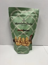Honolulu Cookie Co. Mini Bites Chocolate Chip Macadamia Shortbread 16oz Bag x1