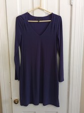 White House Black Market Bodycon Purple Mini Dress Small S A4