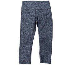 Lululemon Women  s Cropped Capri Leggings Size 8 Dark Heathered Gray Activewear