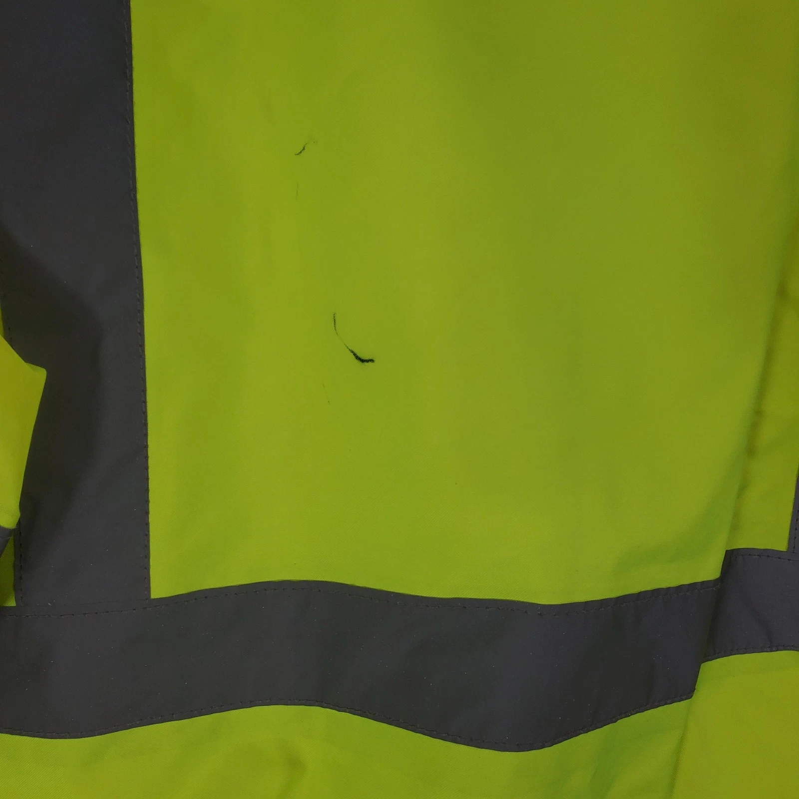 Radians Jacket Mens Large Yellow Black Hi Vis Reflective 3 In 1 Hooded Workwear image 10