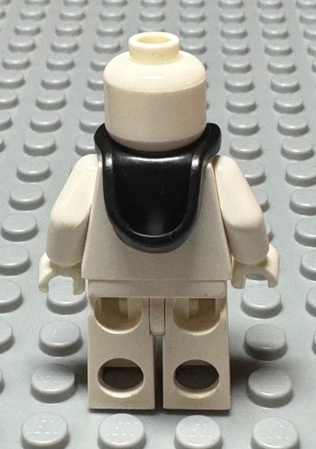 Black Hood Folded Down Accessory For LEGO® Minifigures - Star Wars LOTR Castle