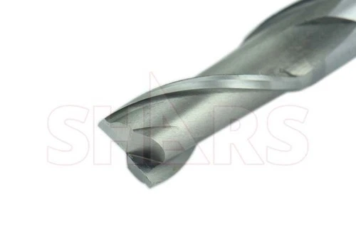 شارس 3/8" x 3/8" RH HSS 2 فلوت مطحنة نهاية واحدة ويلدون شانك جديد!}