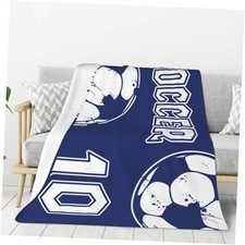 Soccer Blanket - Soft and Comfy Flannel Bedding for Boys, 50"x40" Soccer 2