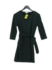 Warehouse A-Line Midi Dress UK8 in Green