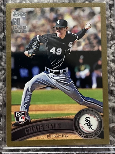 2011 Topps - #65 Chris Sale (RC) Gold Limited /2011