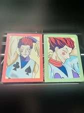 Custom Hand Painted Anime Art Two Canvas 5x7 Hisoka Morow From Hunter X Hunter