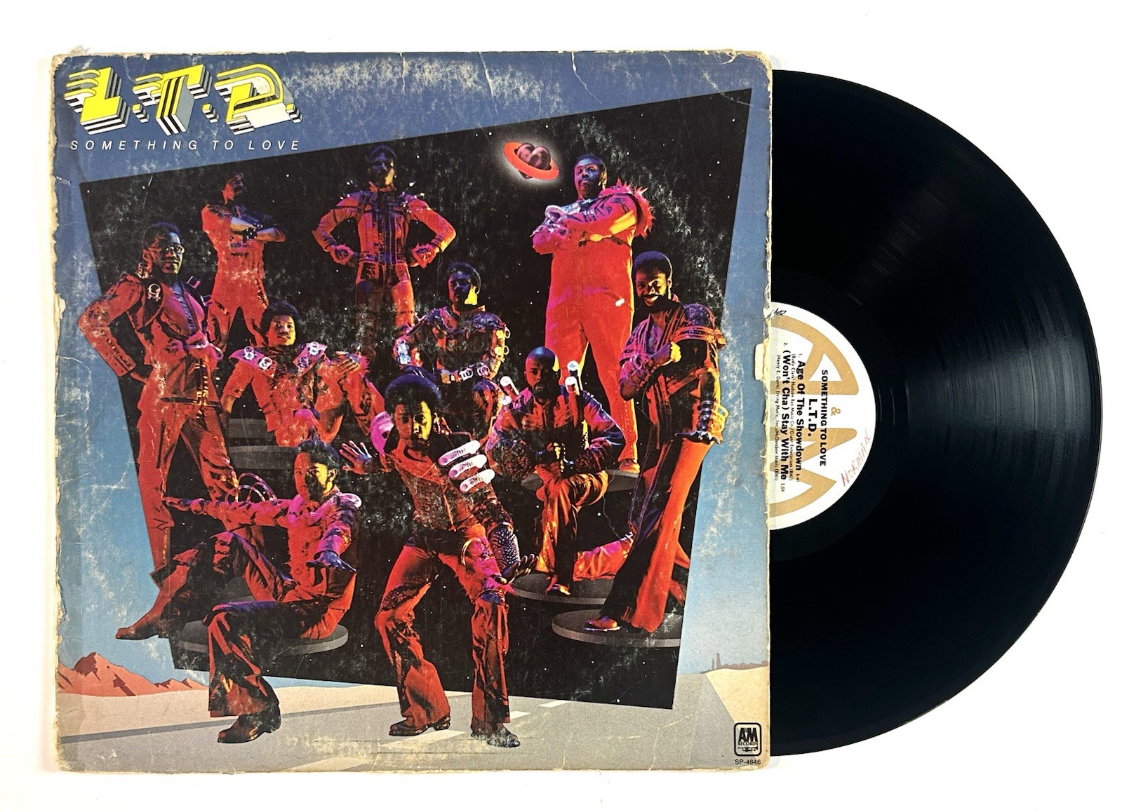 L.T.D. - Something To Love 1977 Vinyl LP A&M Jeffrey Osborne Funk/Soul G/VG
