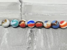 Premium Vintage Marble Lot - Peltier Akro Marble King Christensen Patch Swirl 8