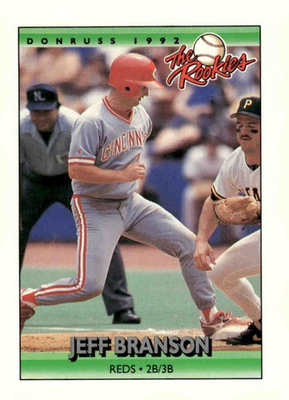 #ad 1992 Donruss The Rookies #13 Jeff Branson $1.39