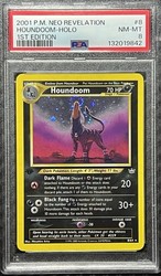Houndoom 8/64 Neo Revelation 1st Edition Holo
