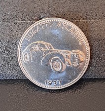 Münzen Medaillen Shell Bugatti