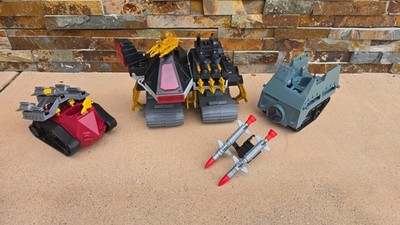 GI Joe Cobra Maggot IMP Iron Grenadier D.E.M.O.N. Tank Vehicle Lot Vintage 1988