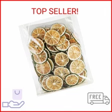Oranfit Dried Lime Slices, Natural Dried Lime Slices, Crafts Cake Decoration Coc